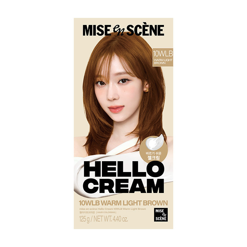 魅尚萱HELLO CREAM染髮霜 10WLB 太妃糖棕