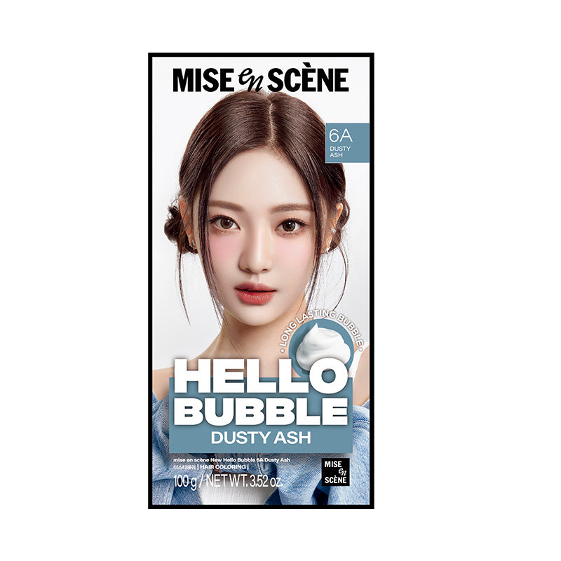 魅尚萱 HELLO BUBBLE泡沫染髮劑 6A 煙灰