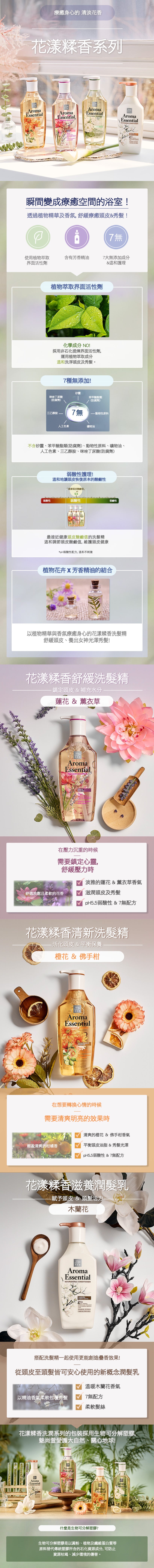 花漾糅香 清新洗髮精