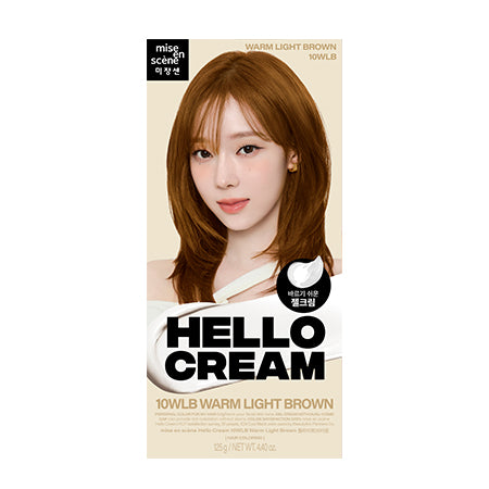 魅尚萱HELLO CREAM染髮霜 10WLB 太妃糖棕