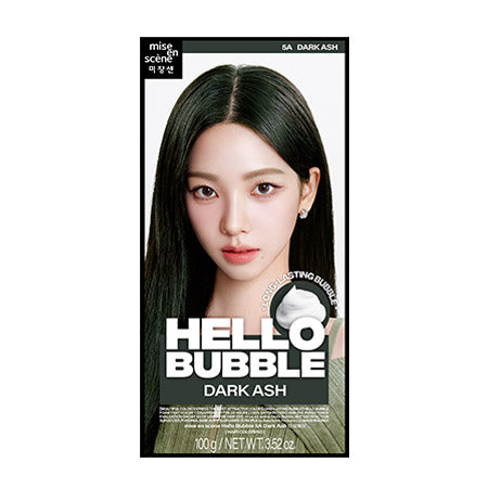 魅尚萱 HELLO BUBBLE泡沫染髮劑 5A 霧灰黑
